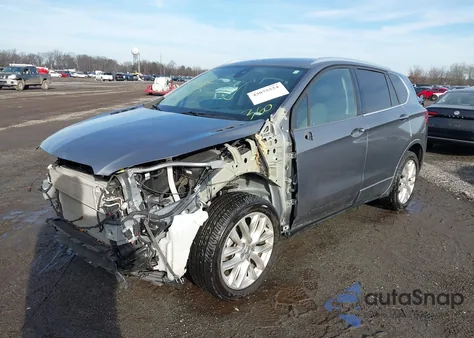 2020 Buick Envision Awd Premium I z USA, uszkodzony, nr VIN LRBFX3SX0LD124329